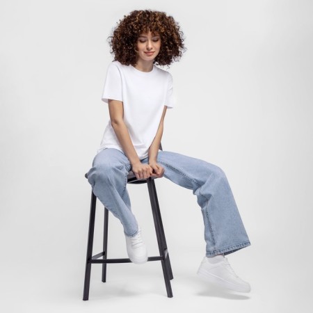 Women's T -shirt LM, size 44, white color-2