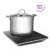 Induction tile KitFort KT-125, 1700 watts, 1 burner, timer, sensor, black