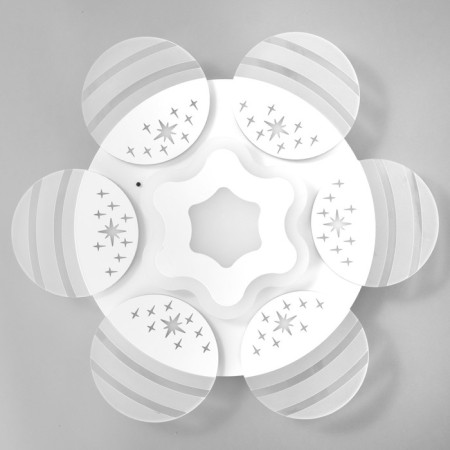 Causteen with PDU "Cosm Bayerluxo" 7xLED 60W white 55x55x10 cm Bayerlux-5