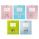 Notebook 12l Kos Lin Cartoon, Obla Chalk Carts, Circular Corners, BL 65g/M², Mix