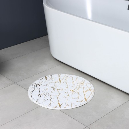 House rug of shares "Gold", 60 × 60 cm, beige color-1