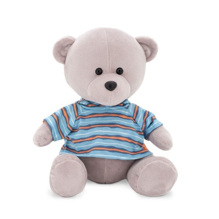 Soft toy "Bear Toptyzhkin gray: in a T -shirt", 25 cm-1