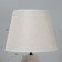 Glinka table lamp E14 40W gray 25x25x38.5cm Risalux