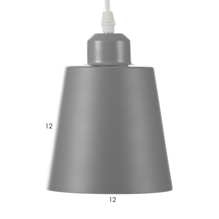 Bayerlux suspension lamp Bayerlux "cylinder" 1x40W E27 gray 13x13x16-96 cm-5
