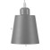 Bayerlux suspension lamp Bayerlux "cylinder" 1x40W E27 gray 13x13x16-96 cm