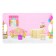 Magnetic game "Polina's Birthday" in a purse, with a doll