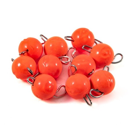 Cargo Cheburashka painted collapsible Yaman 10 pcs., 6 g, orange