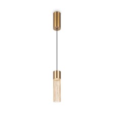 Suspension lamp Maytoni Mod190pl-L5G3K, LED, 5W, 8x8x132 cm, 100lm, Color Gold