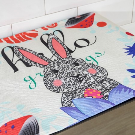 The case for the microwave oven the shade "Bunny", 100 × 35 cm-3