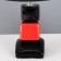 Disasia table lamp E14 40W Black-red 18x18x29 cm Risalux