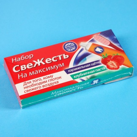 Drage "Freshness" brush with paste, 15 g.-5
