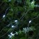 Garland “thread” 10 m dew, IP44, silver thread, 100 led, white glow, 2 modes, solar battery