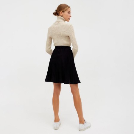 Women's skirt Minaku: Casual Collection Black color, size 46-2