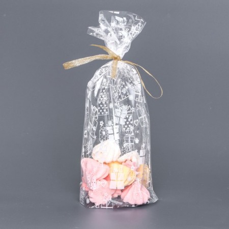 Package Packing BOPP, with a bottom fold, "Gifts" 15*30 cm-1