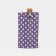 Key of buttons, length 10.5 cm, 6 carabiners, lilac color