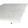 Book stand, metal, for a desk up to 20 mm thick, gray