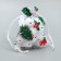 Bag Gift Organza "Ryabina", 10 x 12 cm +/- 1.5 cm, New Year