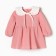 Dress with a collar crumb I am Muslin, 74-80, powder