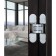 Loop of hidden installation Armadillo Universal 3D-CH 60 SC, with 3D reg., Color mat. chromium