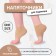Pedicure heaps moisturizing, with silicone inserts, One size, beige color
