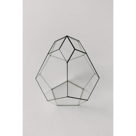 Florarium "BUTOTO", black seams-5