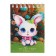 Notepad A7, 40 sheets in a cage on the crest "Lovely Animals", Cover Cover Cardboard, Mix
