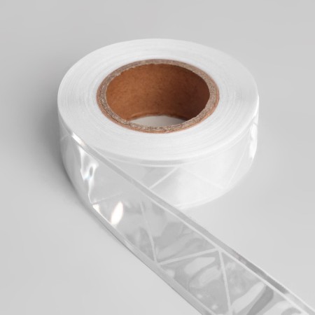 Reflective tape, 2.5 cm, 10 ± 1 m, white color-1