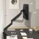 Black Black 17 "-57" Max.27kg Table Turn and Slop for Monitors Black Black