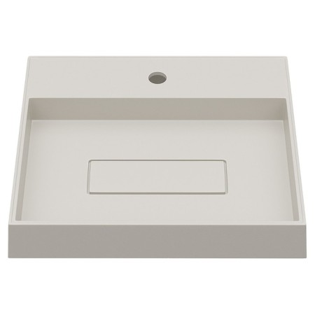 Sink uperwood tanos quartz 50 cm, block quartz, with a decorative lining-4