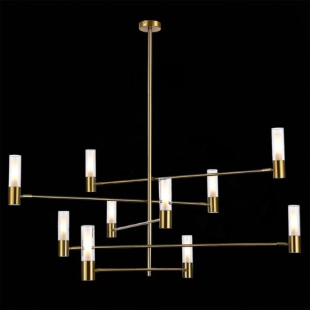 Ceiling Ceiling ST LUCE. SL1239.303.10. Vitra. 10x5 watts, G9, 4000k, 125x125x13 cm, brass color-1