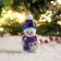 Formal toy "Snowman in a mere hat" 12.5 cm