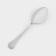 Dessert spoon "Sonata" (imperial), length = 20 cm, thickness 2 mm, silver color