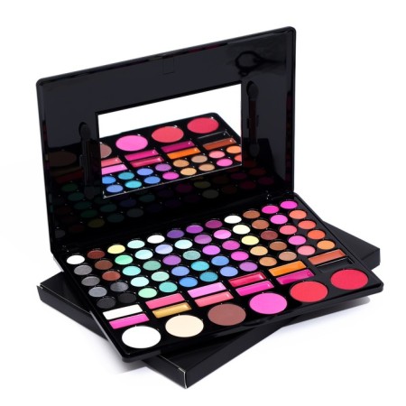 A set of decorative cosmetics Shadow 60 centers, 6 cv blush, 12 lip balms
