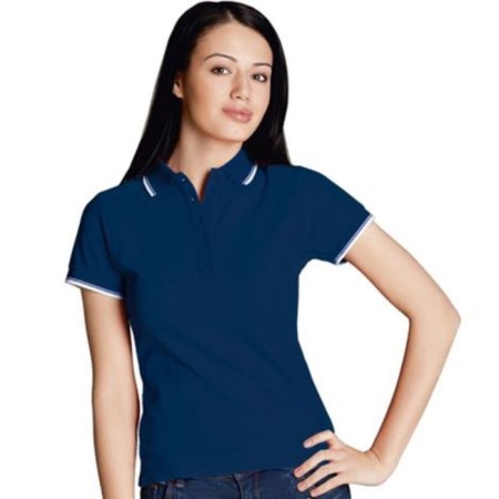 Female shirt, size 46, dark blue color