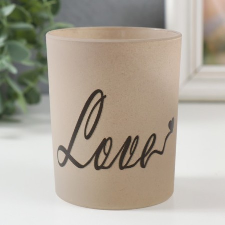 Love candlestick 9.3x7.7 cm, 240ml-1