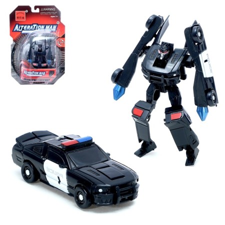 Police robot, transforms
