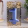 Candle for the Cake "European Giant", number 1, 7 cm, blue metallic
