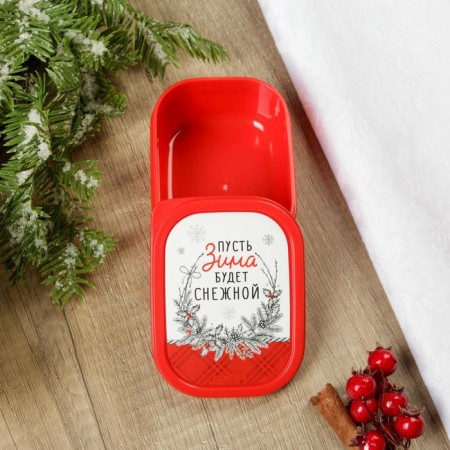 Lunch-bokx "Let the winter be snow", 150 ml-2