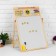 Double -sided Magnetic board on a stand, scores, clocks, numbers, letters, crayons, marker, sponge