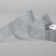 Decorative ribbon "Get", 25 mm × 9.1 ± 0.5 m, silver color