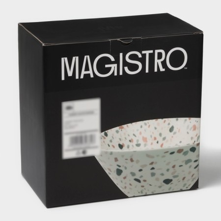 Набор салатников фарфоровых Magistro Terazzo, 1,4 л, 20×9 см, 2 шт-13