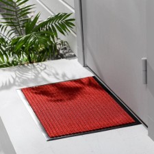 Rapid -shaped moisture -drinking “standard”, 40 × 60 cm, ribbed, burgundy color