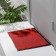 Rapid -shaped moisture -drinking “standard”, 40 × 60 cm, ribbed, burgundy color