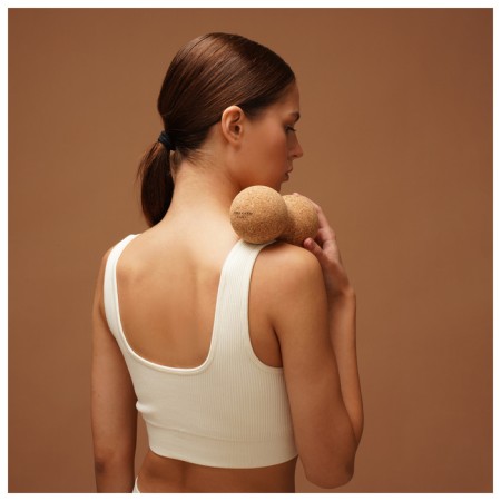Massage ball Sima-Land Home, D = 15 cm, cork-6