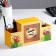 Organizer for the office with a piggy bank "I am smoking for vacation!" 28x8.5x14 cm