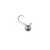 Jig ball, 28 g, 10 pcs.