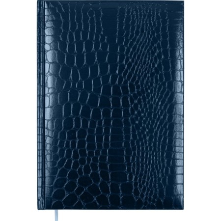Dated diary of 2024, A5, 176 sheets, Attomex.arkona, Bumvinyl cover, Lasse, Block 70 g/m2, blue
