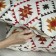 Decorative pillowcase "Celta", size 45x45 cm, red color