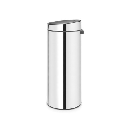 Garbage bucket Brabantia Touch Bin New, Polished Steel color, 30 liters-2