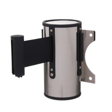 Wall block with exhaust tape-470 cm black, height-13.5cm, width 11cm